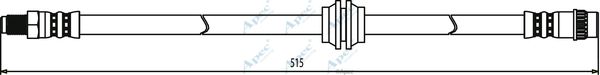 APEC BRAKING Jarruletku HOS3766